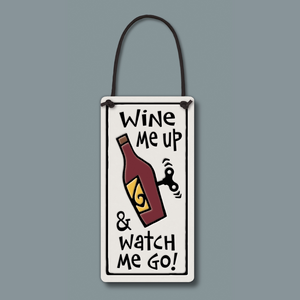 Spooner Creek Wine Tag - Wine me Up