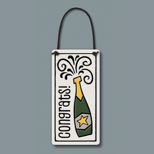 Spooner Creek Wine Tag - Congrats