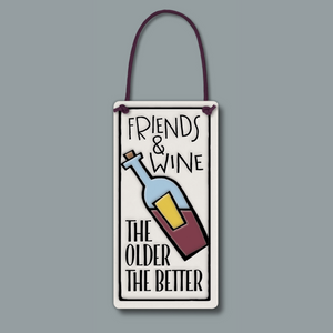 Spooner Creek Wine Tag - Friends & Wine
