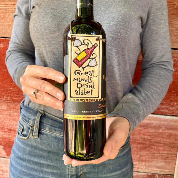 Great Minds Wine Tag - Discontinued