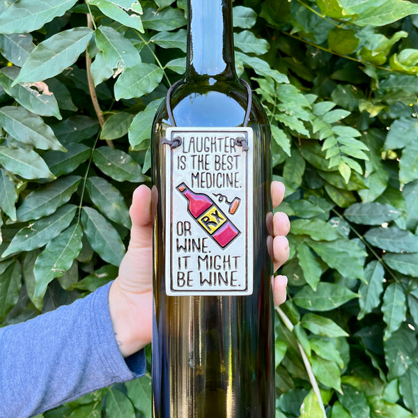Best Medicine Wine Tag - Discontinued