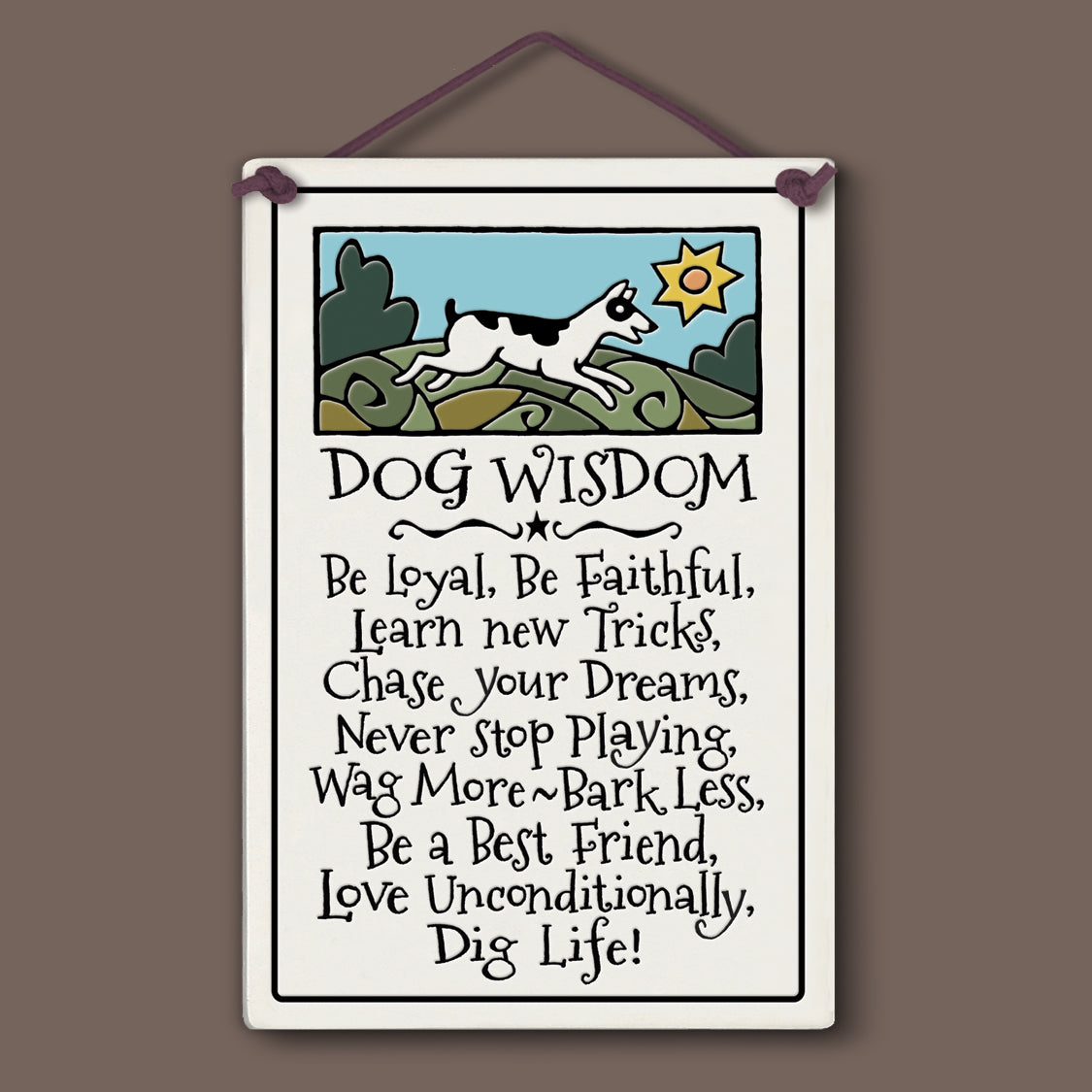 Spooner Creek Large Rectangle - Dog Wisdom