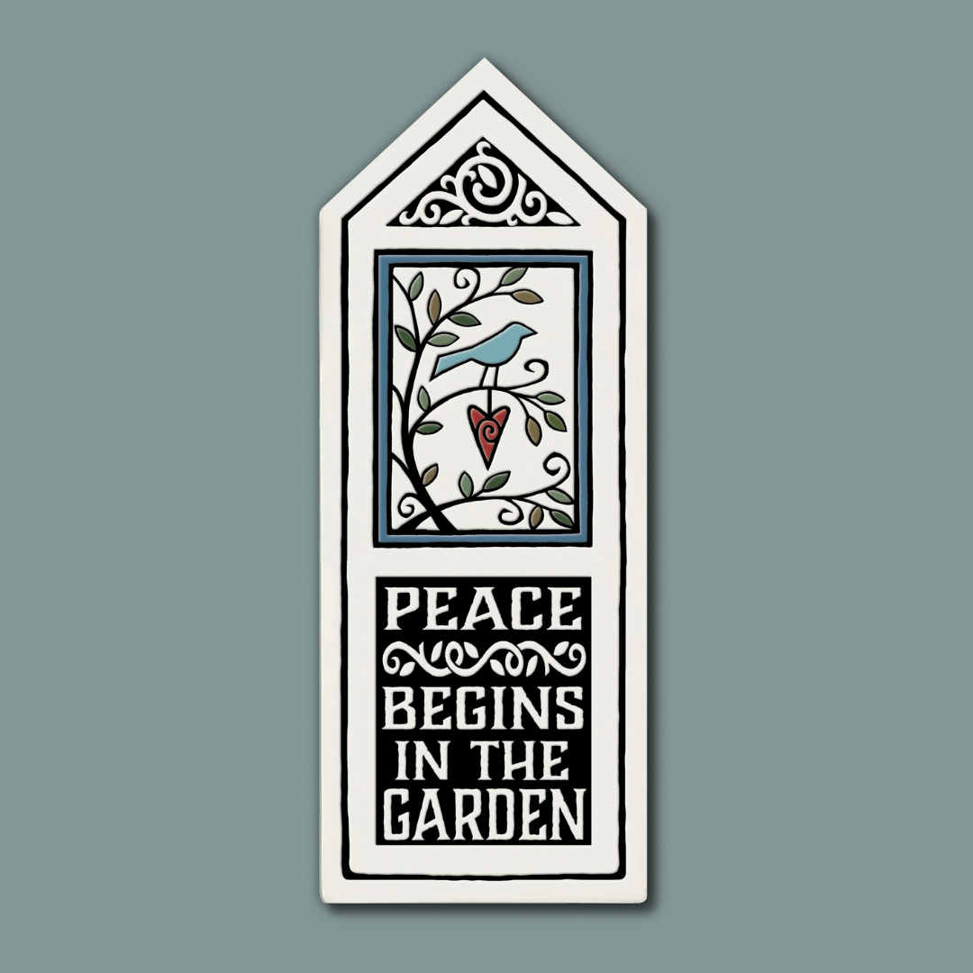 Spooner Creek Garden Tile - Peace/Garden