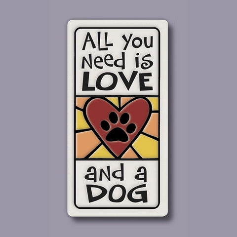 Spooner Creek Magnet - Love & A Dog