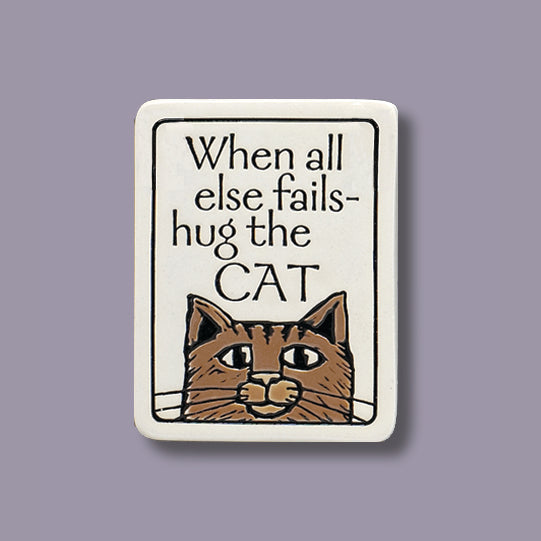 Spooner Creek Magnet - Hug the Cat