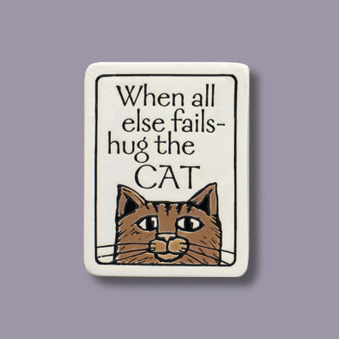 Spooner Creek Magnet - Hug the Cat