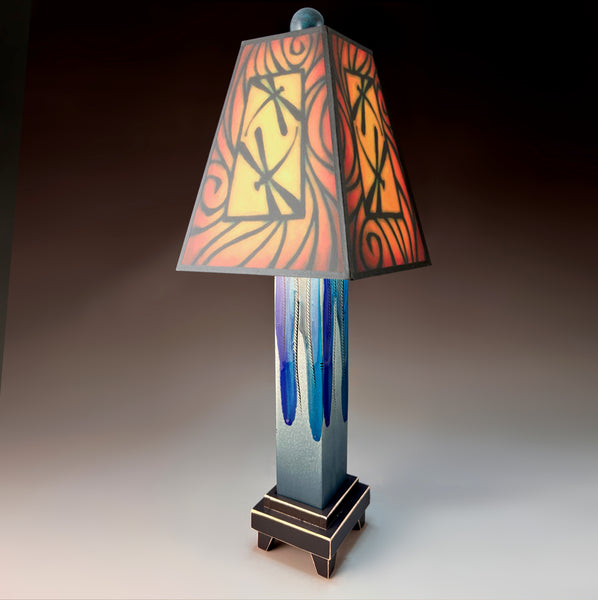 Brown Dragonfly Lamp
