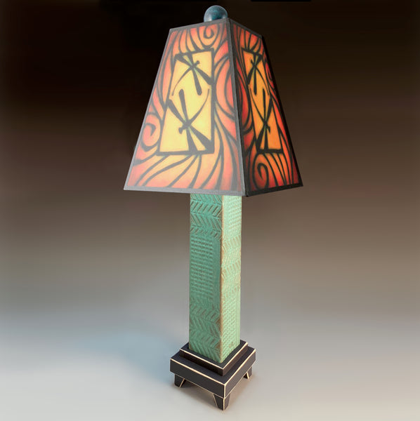Brown Dragonfly Lamp