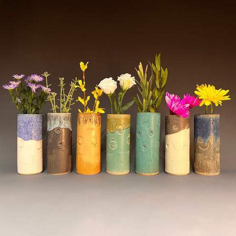 Round Bud Vase - Short