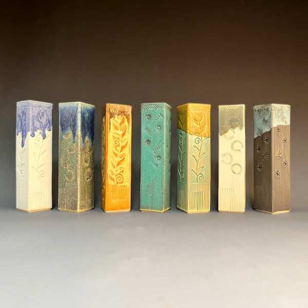 Square Bud Vase - Tall