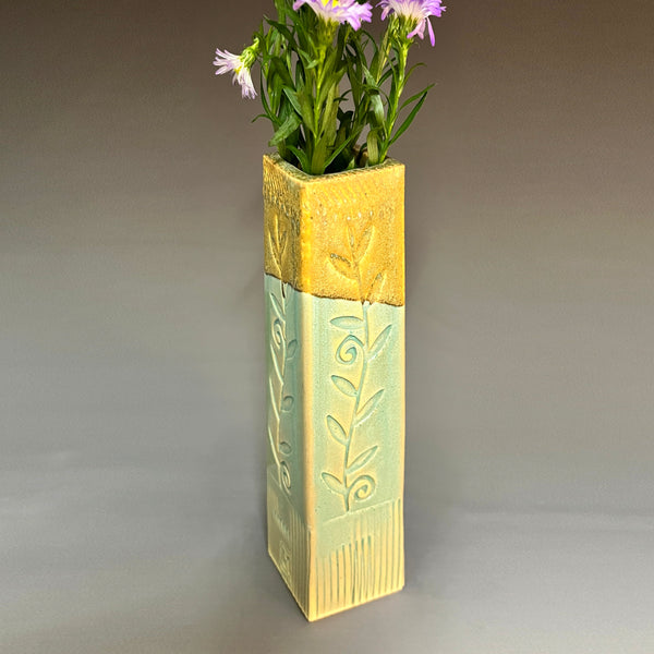 Square Bud Vase - Tall