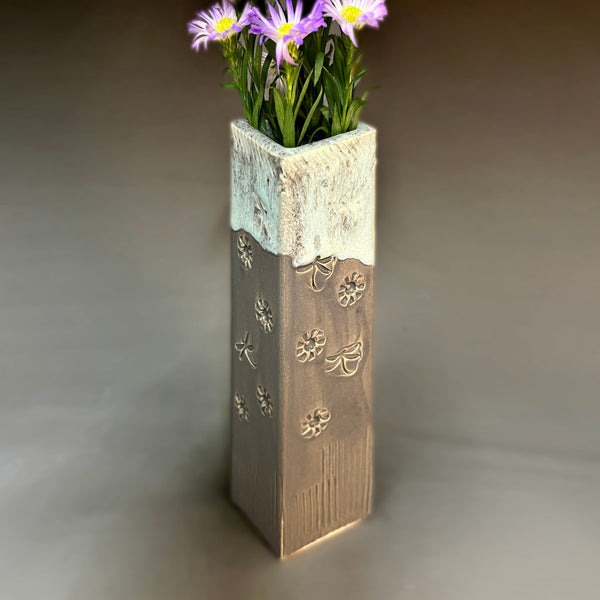 Square Bud Vase - Tall