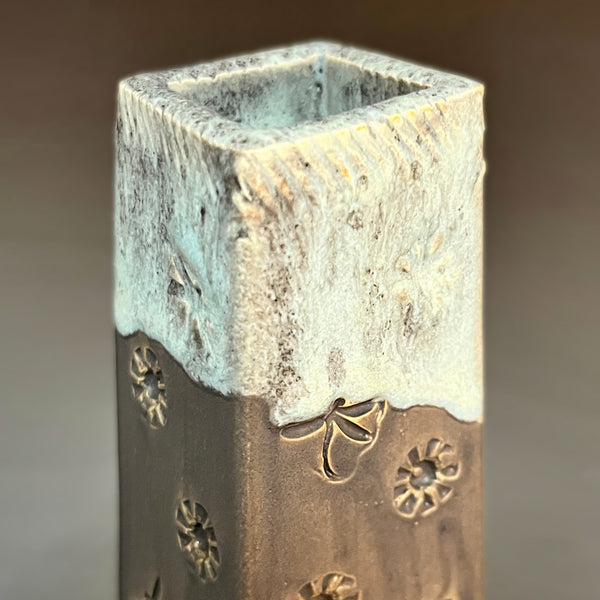 Square Bud Vase - Tall