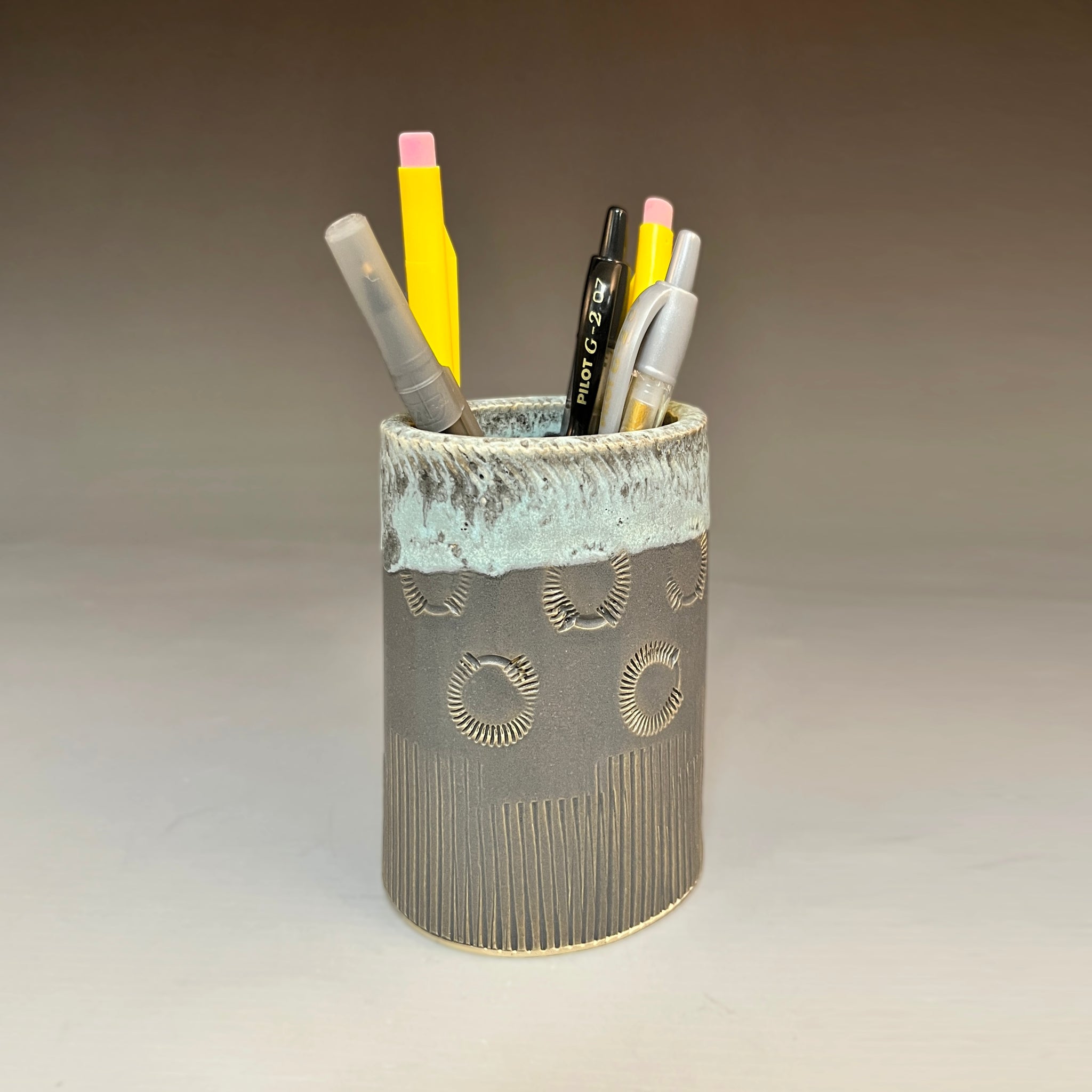 Short Oval Vase