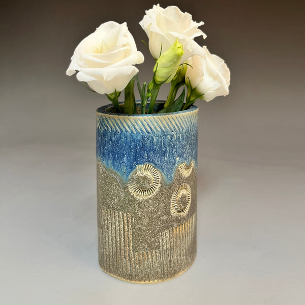 Short Oval Vase