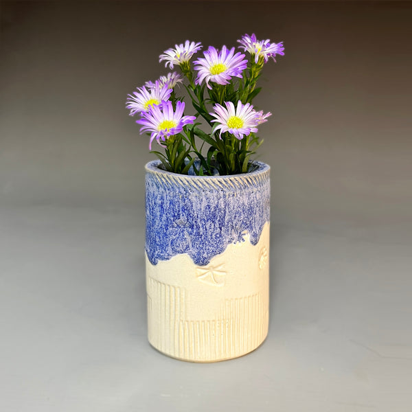Short Oval Vase