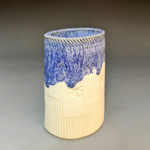 Short Oval Vase