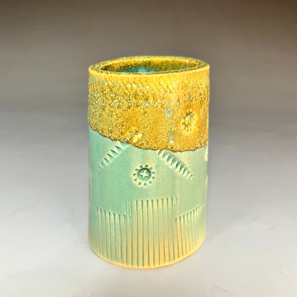 Short Oval Vase