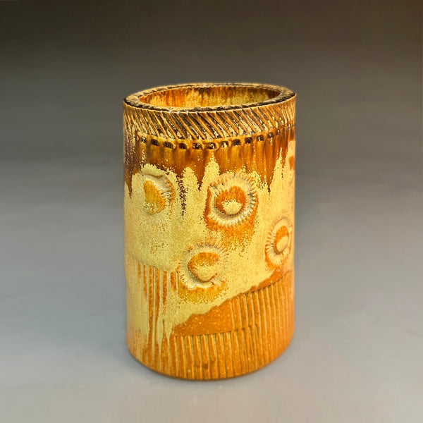 Short Oval Vase