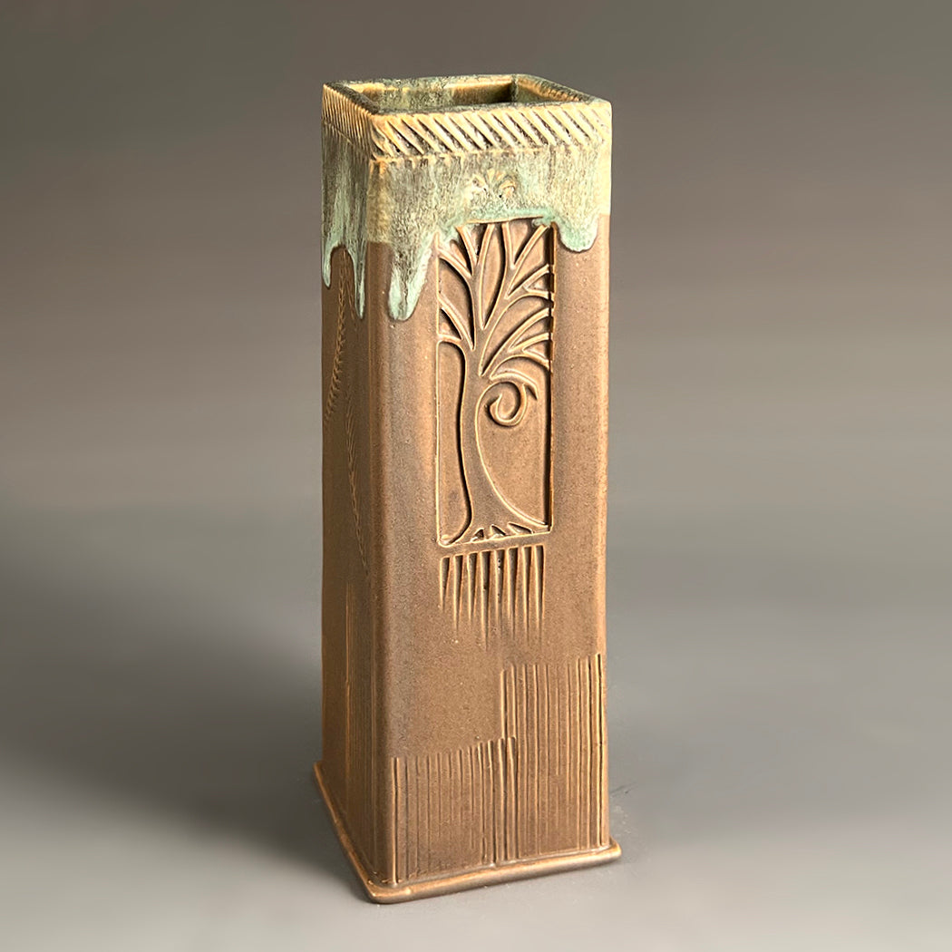 Square Straight Vase