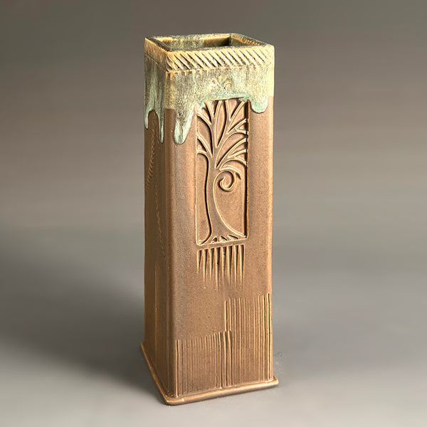 Square Straight Vase