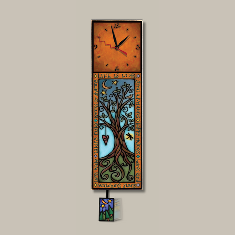 Michael Macone Long Clock - Life is For