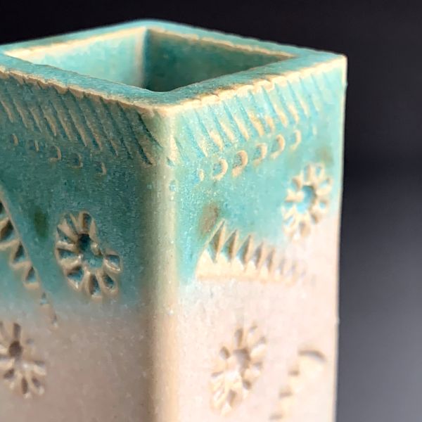 Square Bud Vase - Short