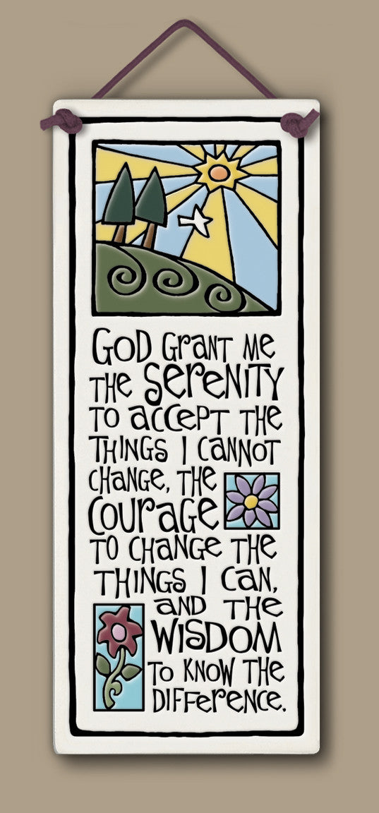 Spooner Creek Large Tall - Serenity Prayer