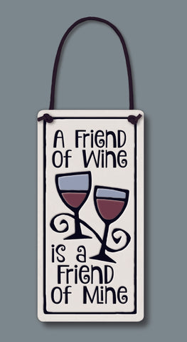 Spooner Creek Wine Tag - Friend of wine
