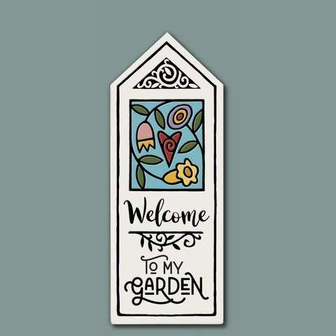 Spooner Creek Garden Tile - Welcome Garden