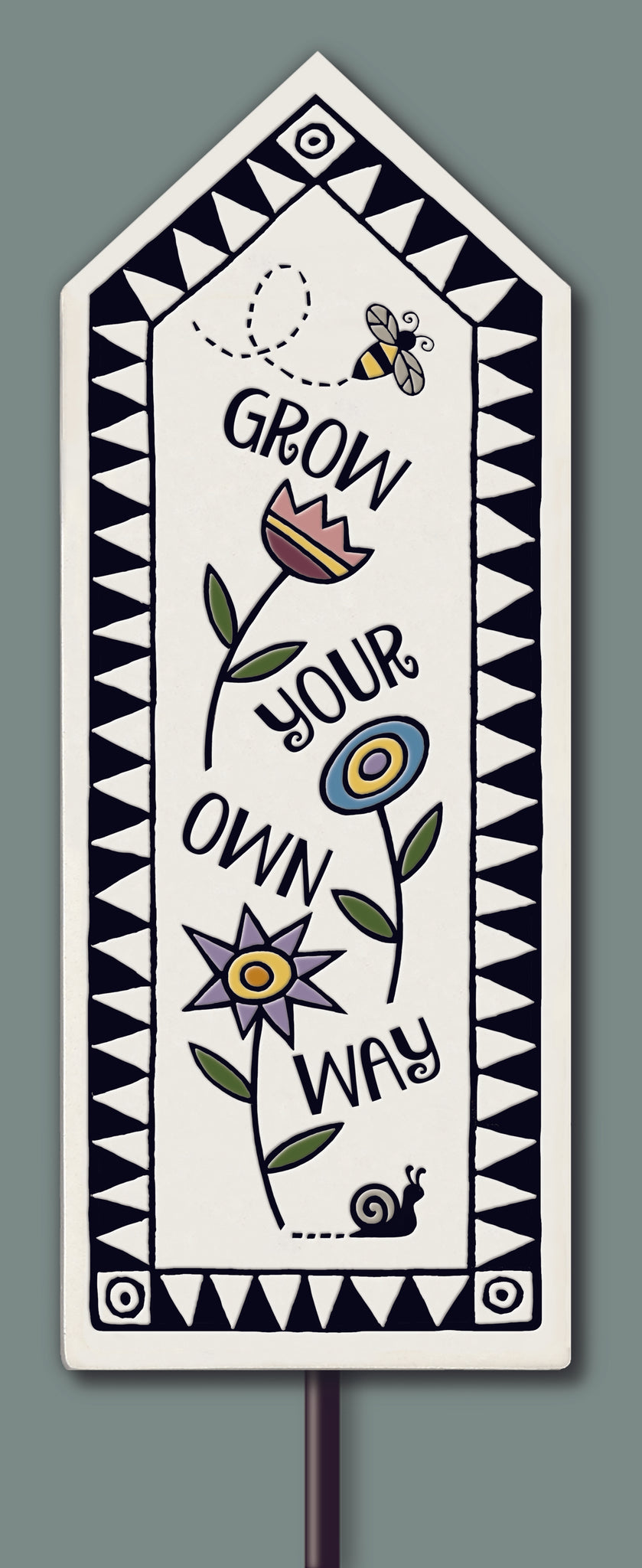 Grow Your Own Way Garden Stake - Discontinued