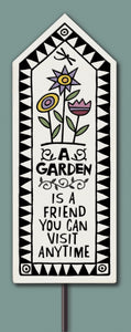 Spooner Creek Garden Tile - A Garden Is