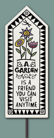 Spooner Creek Garden Tile - A Garden Is