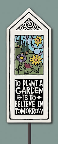 Spooner Creek Garden Tile - Believe in Tomorrow