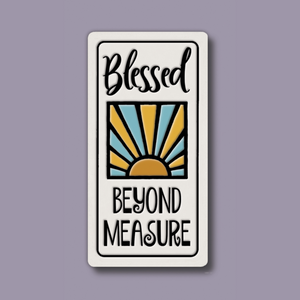 Spooner Creek Magnet - Blessed