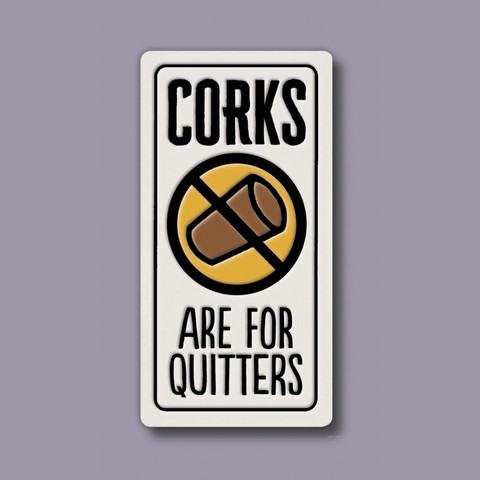 Spooner Creek Magnet - Corks/Quitters