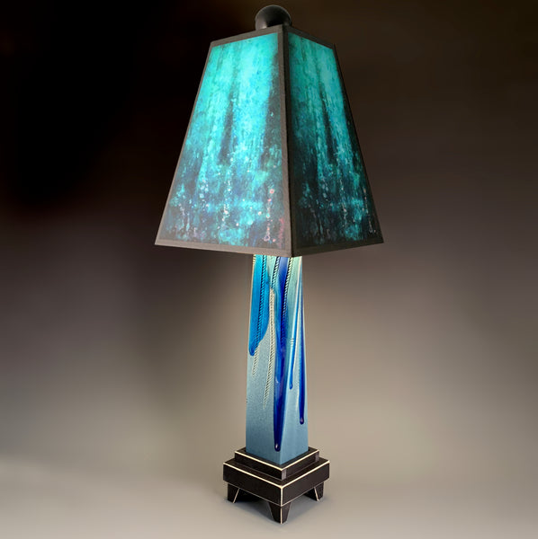 Blue Rain Lamp