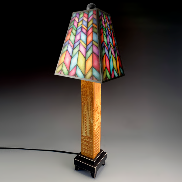 Chevron Lamp