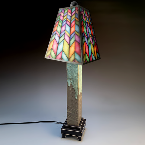 Chevron Lamp