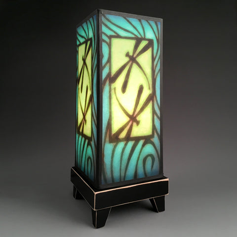 Mood Lamp - Blue Dragonfly
