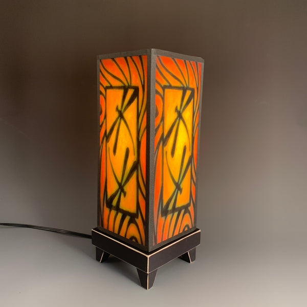 Mood Lamp - Brown Dragonfly