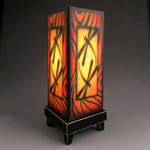 Mood Lamp - Brown Dragonfly