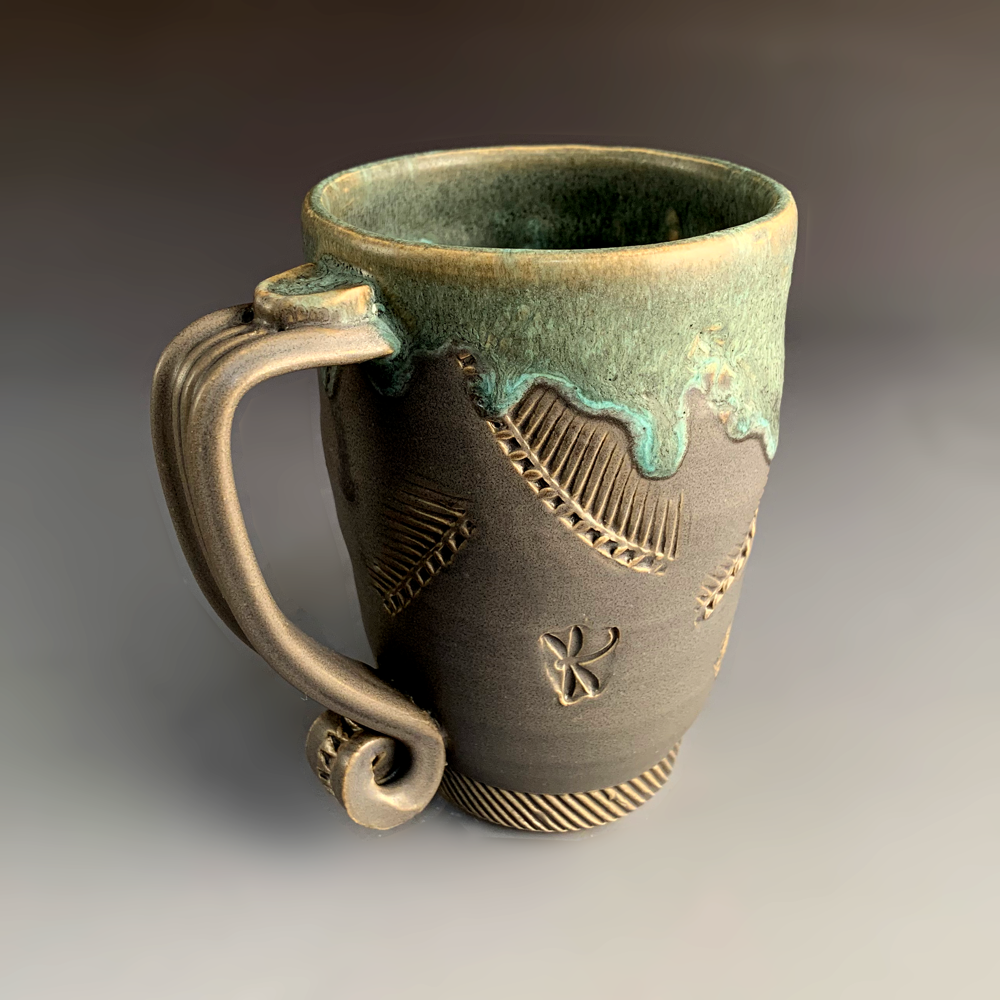 Jacked O' Lantern Handthrown Mug