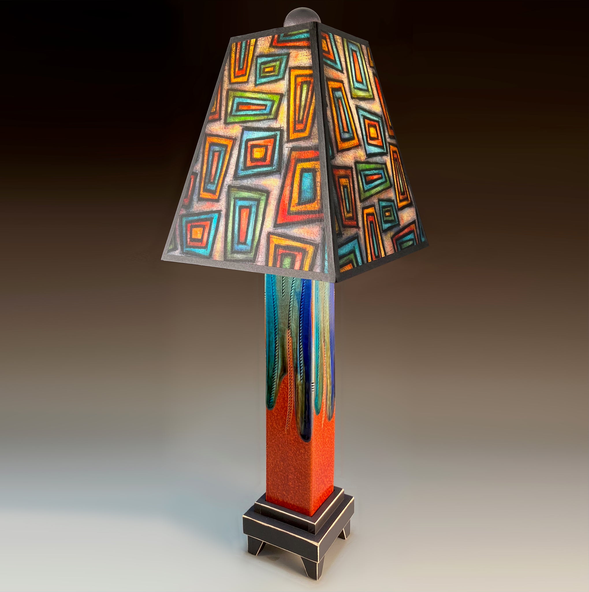 Funky Rectangles Lamp