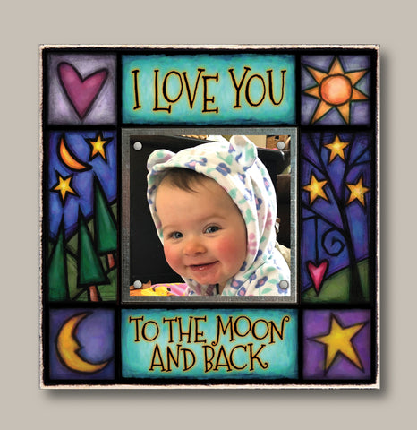 Michael Macone Frame - Moon and Back