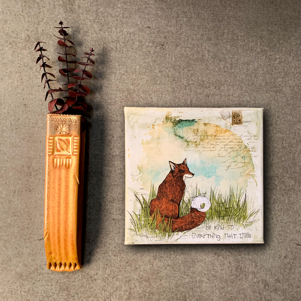Short Wall Vase