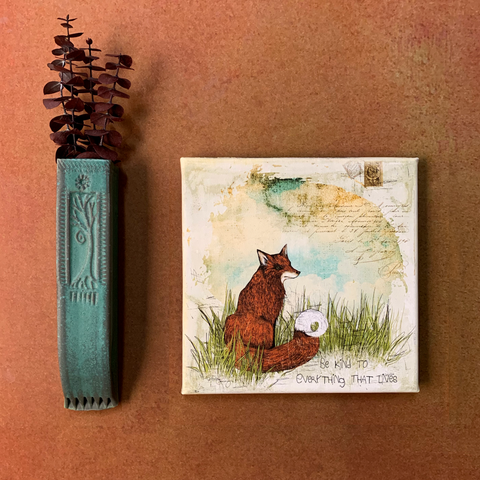 Short Wall Vase