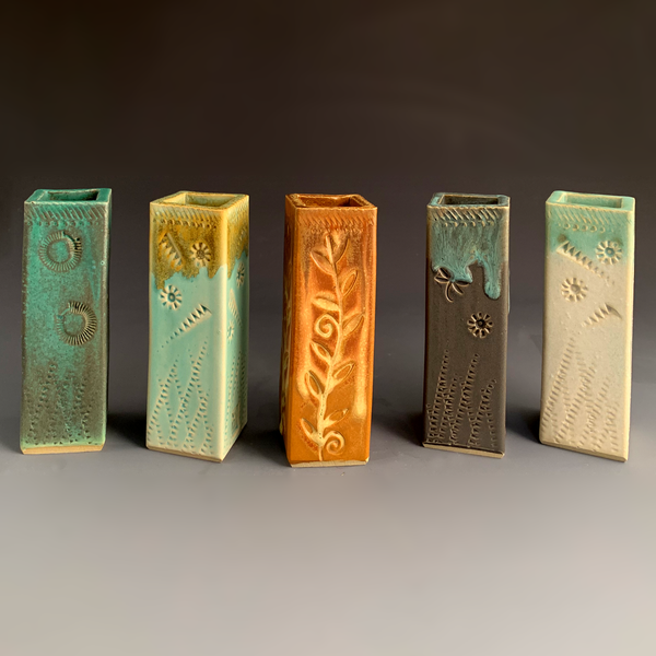 Square Bud Vase - Short