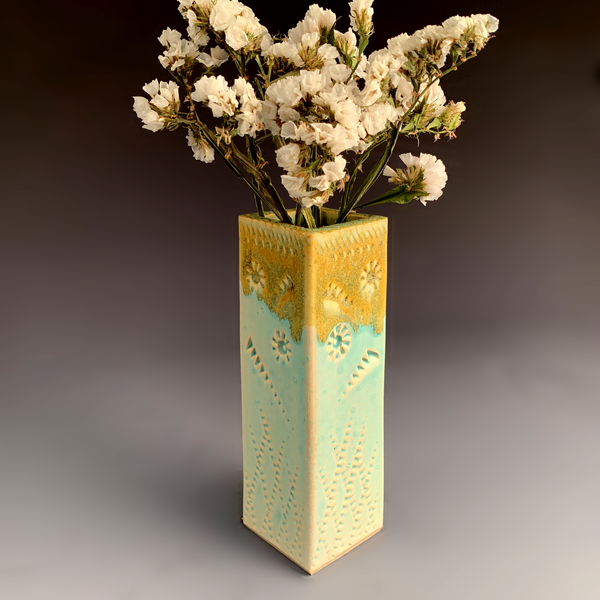 Square Bud Vase - Short