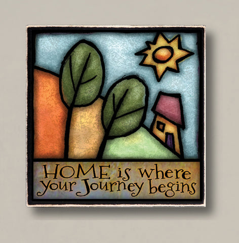 Journey Begins Wall/Desk Art - Discontinued